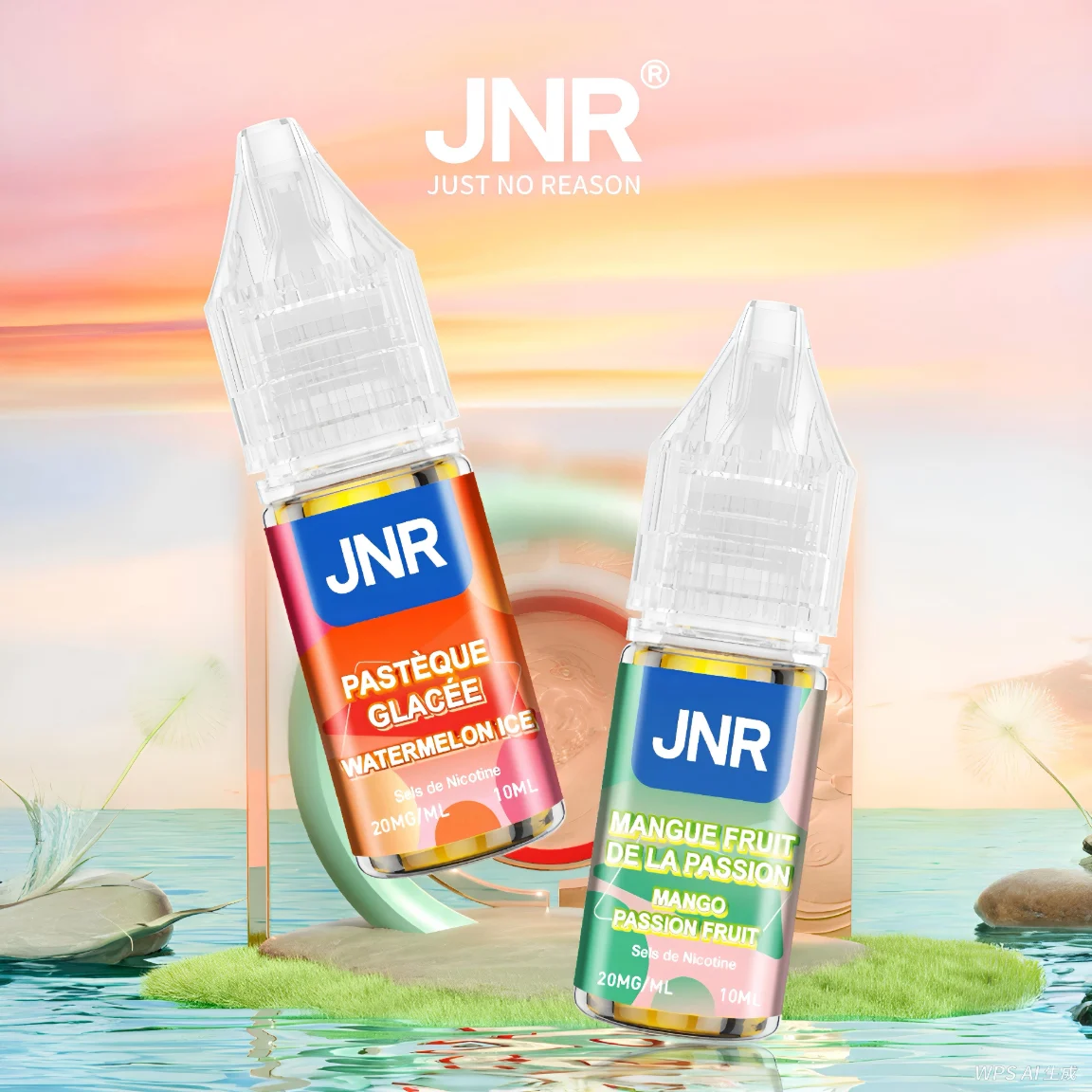 JNR E-liquide 10ml - Sels de Nicotine 20mg - Vape Grok