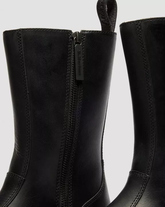 Rejena Old Harness Leather Boots