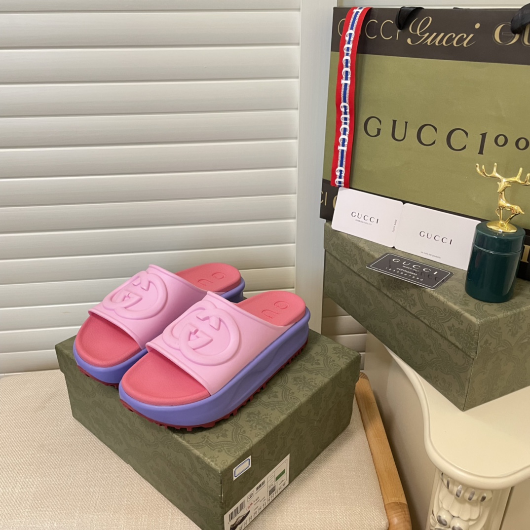 Women’s Platform Slippers LX-872053