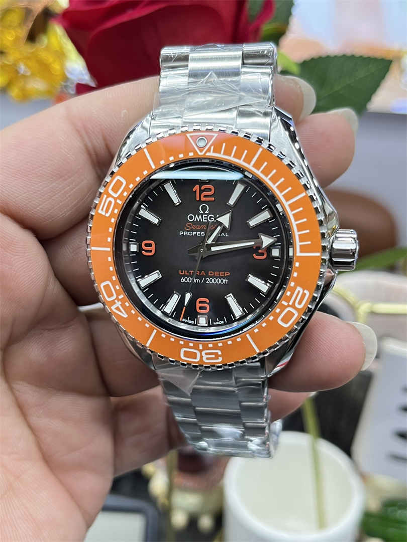 VS Factory Omega Seamaster Replica Planet Ocean 600M 45.5mm Orange – Master 8912 Movement