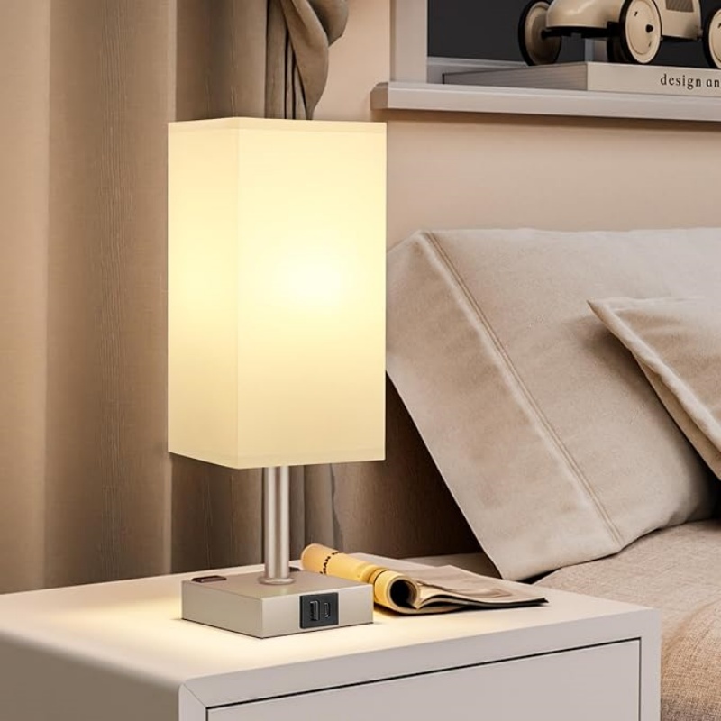 Brown Touch Table Lamp