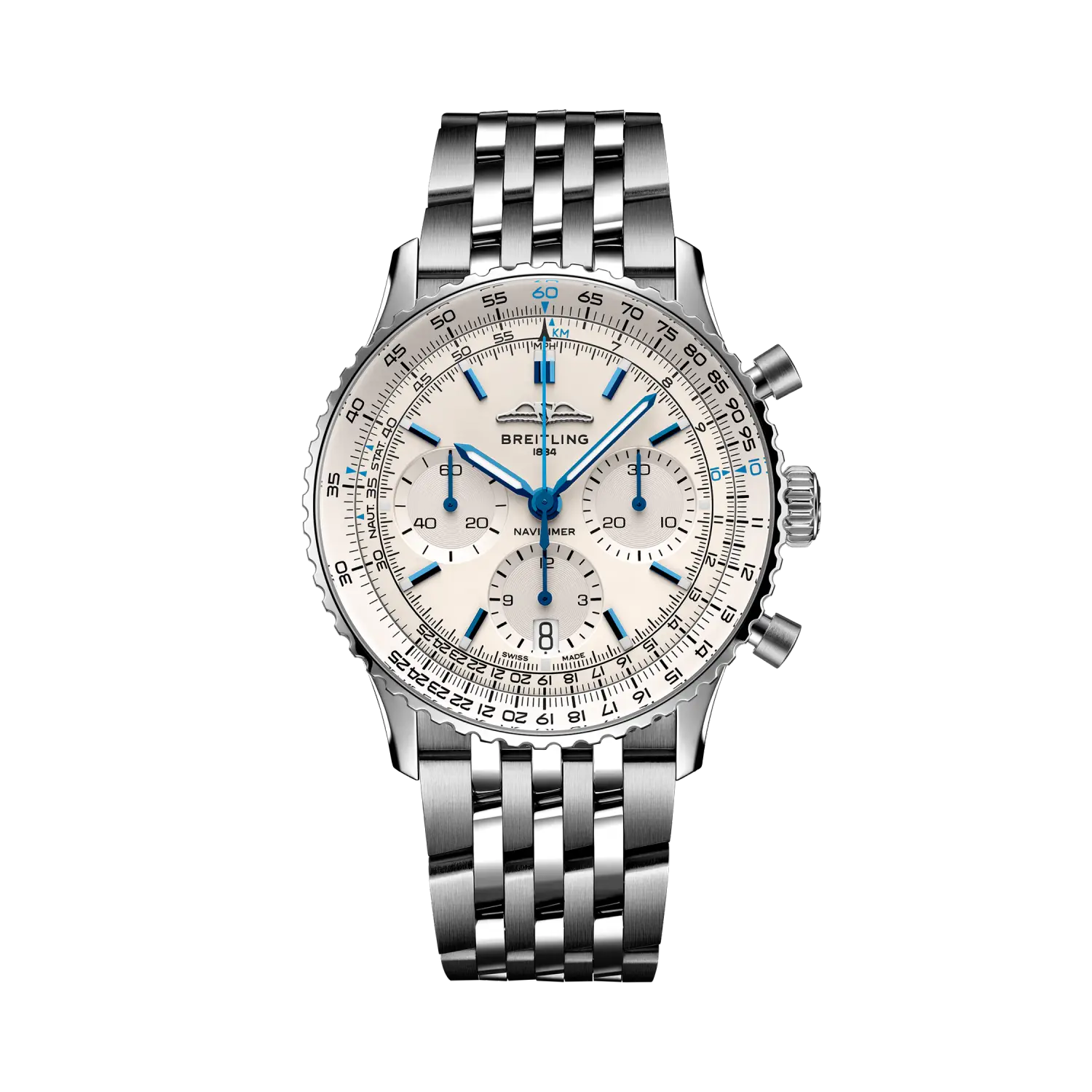 【SUPER CLONE】12A Breitling Navitimer B01 Chronograph 41mm AB0139A71G1A1