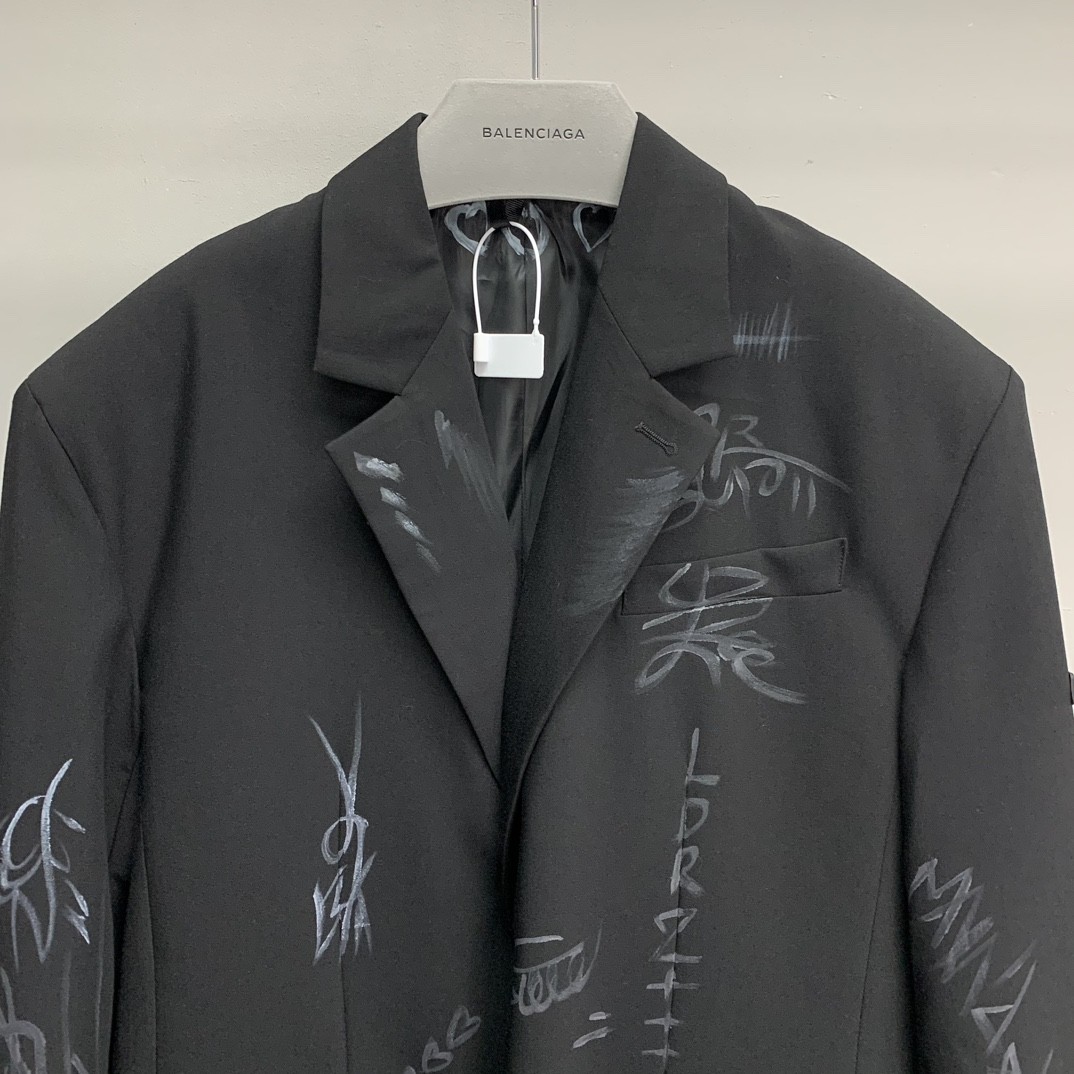 BLCG graffiti jacket
