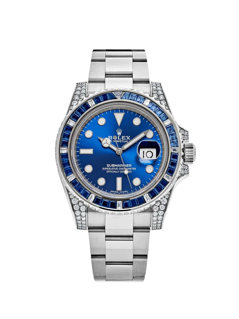 Rolex 116659SABR Submariner Date 40mm White Gold Blue Dial