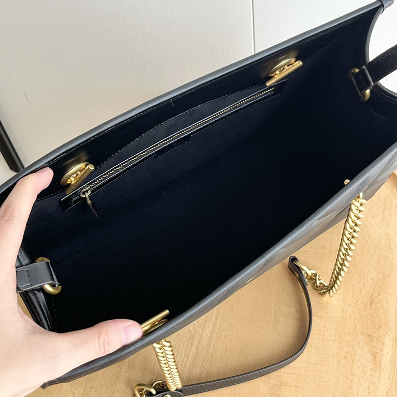 13.4″x11.0″x4.9″ Black Leather Handbag BB-921288