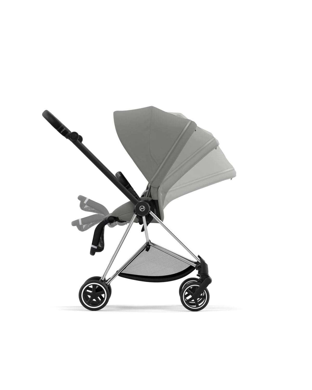Cybex Mios 3 Stroller (One Box) - Chrome/ Black / Mirage Grey