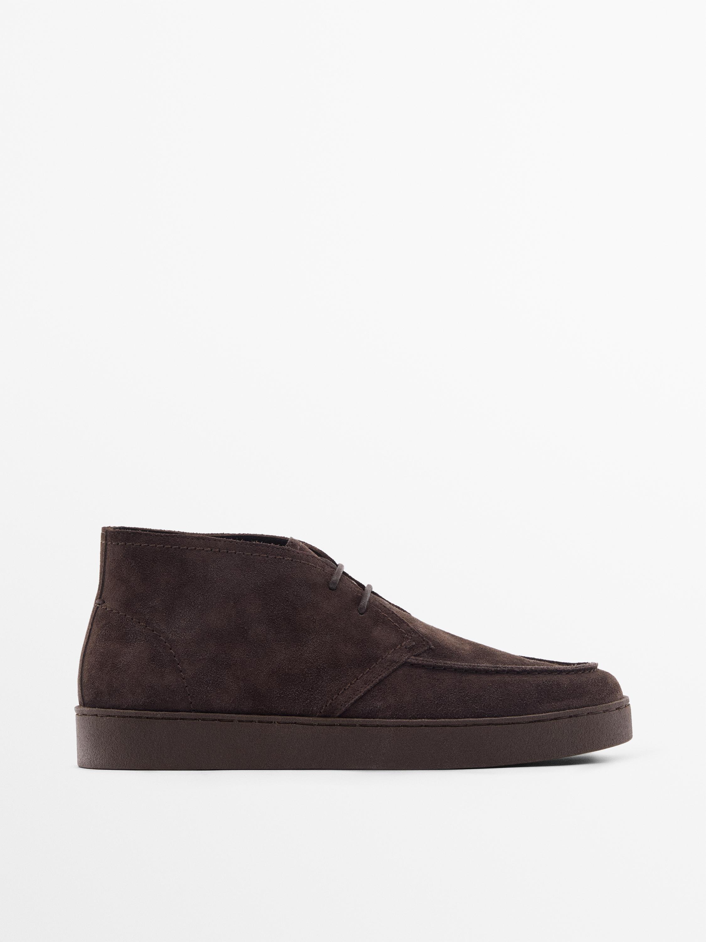 Zapato abotinado bordón