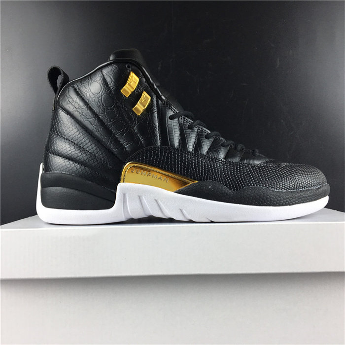 JRD 12 Retro Black Metallic Gold White AO6068-007