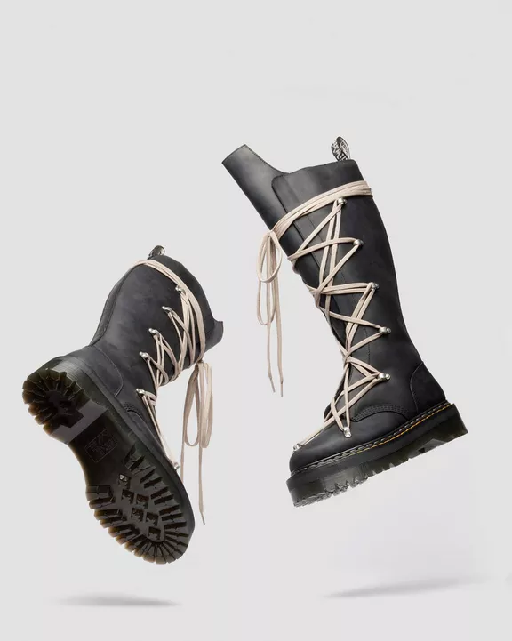 1B60 Rick Owens Pentalace Boots