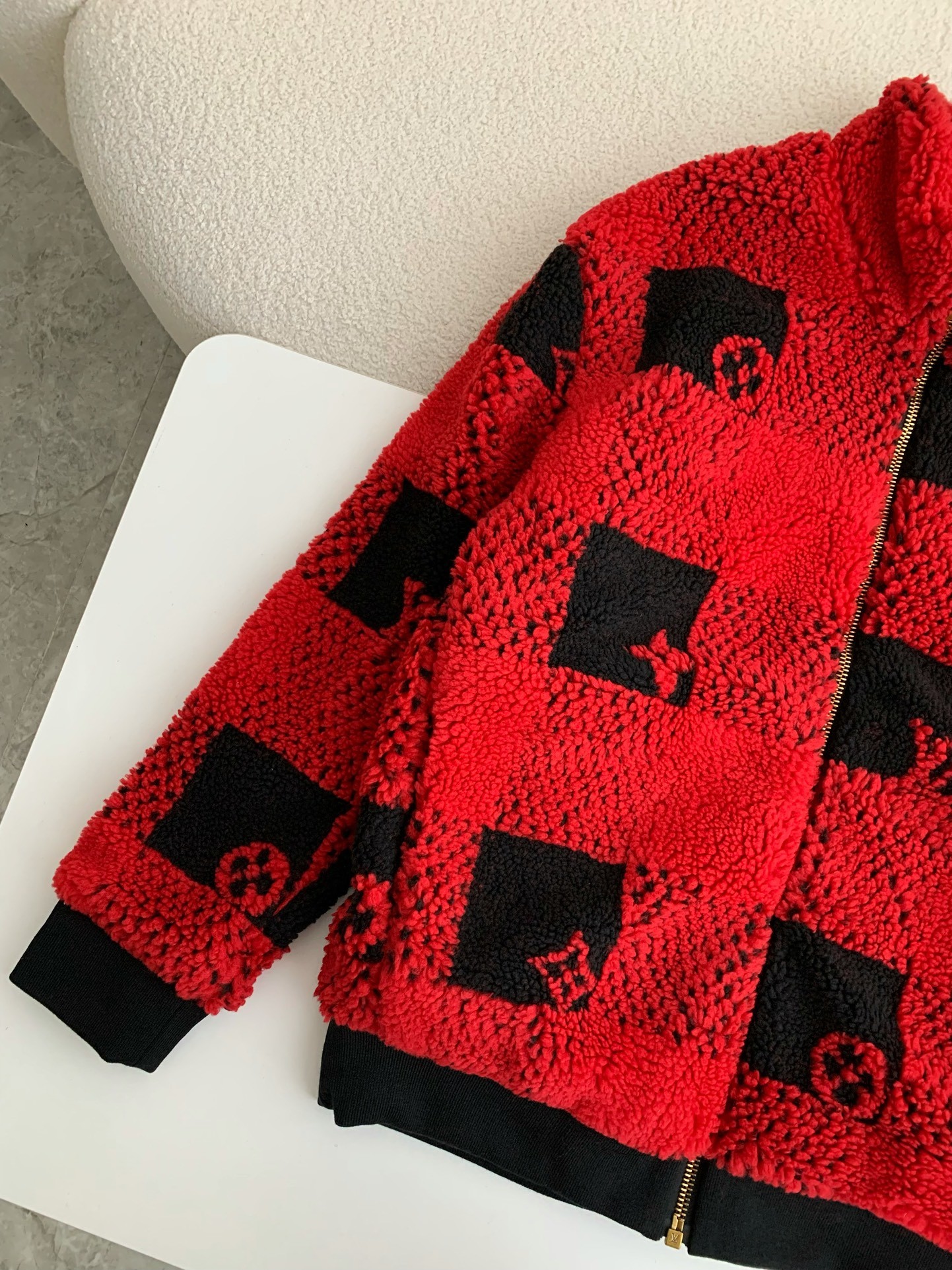LV  Checked lapels Jackets