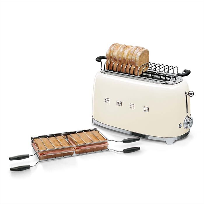 SMEG - Tostapane 50's Style 2x4 fette – TSF02CREU-panna