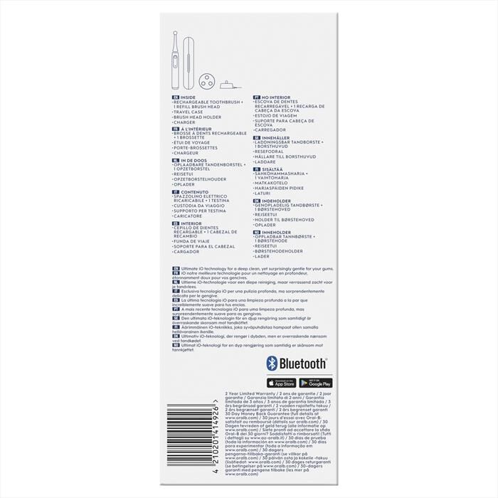 ORAL-B - Spazzolino elettrico IO5 S-BIANCO