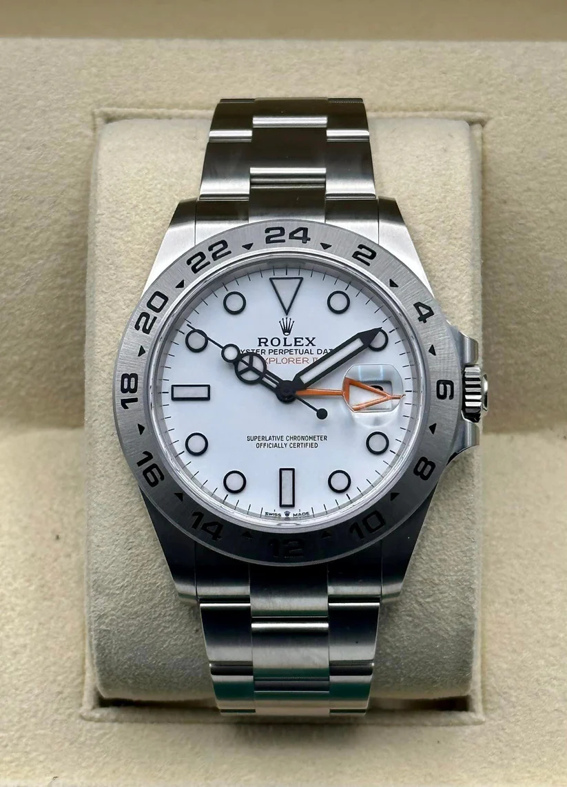 Rolex Explorer II 226570 42mm White Dial Men’s Watch