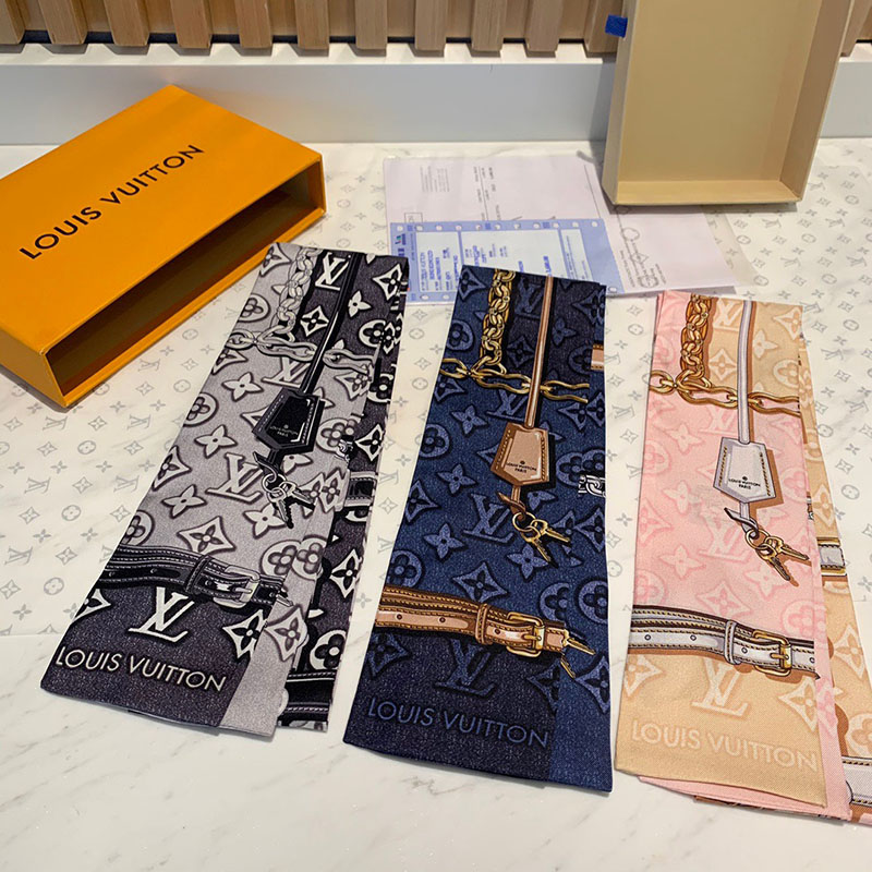 120x8cm Classical Handbag Ribbon Scarf Neck Bow WJ-987019