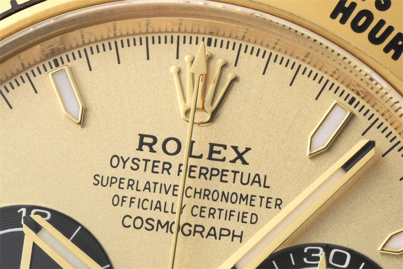 Rolex Daytona 126508 Replica – Clean Factory 18K Yellow Gold Black Dial