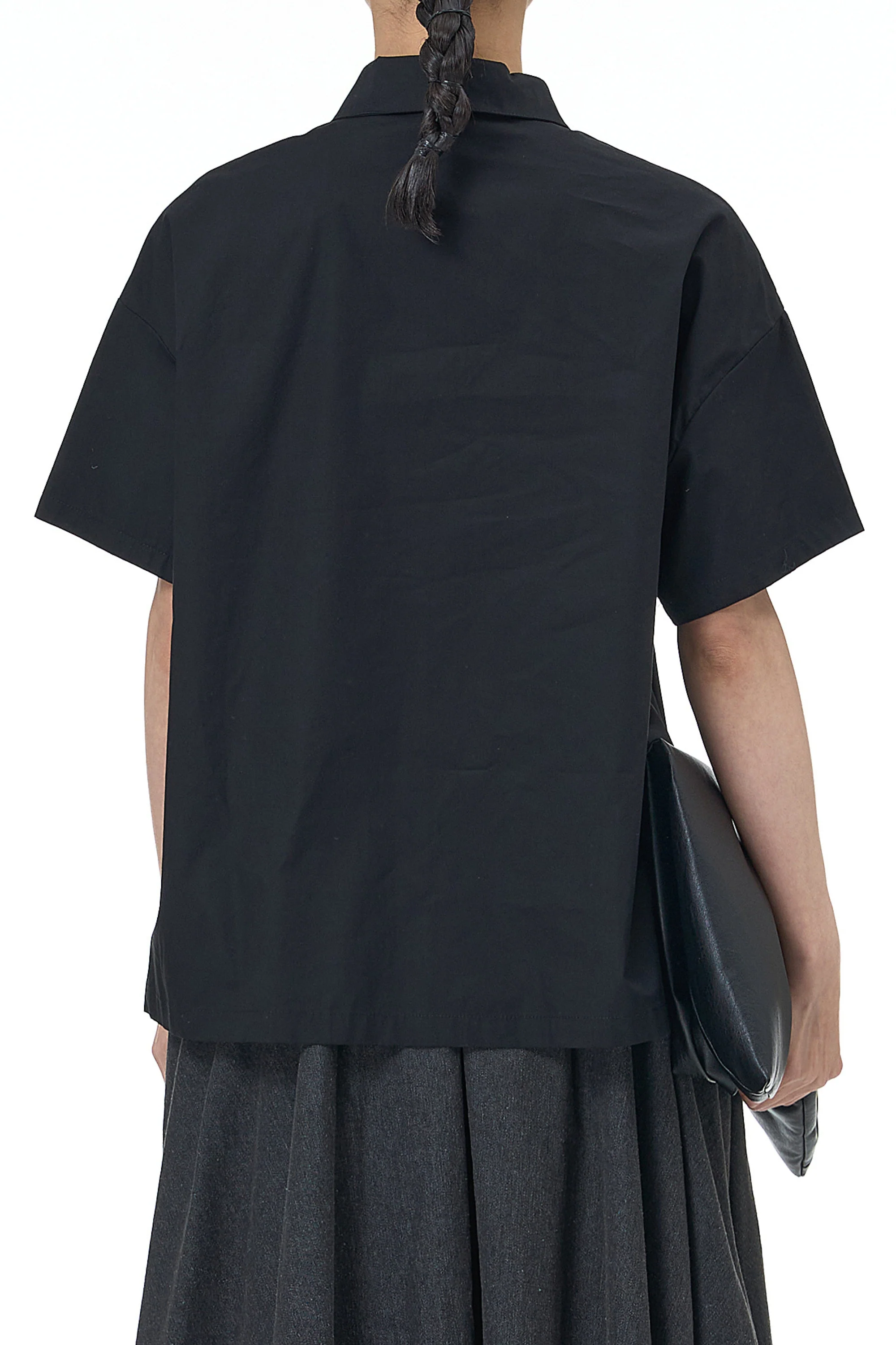 Piper Black Embroidered Shirt