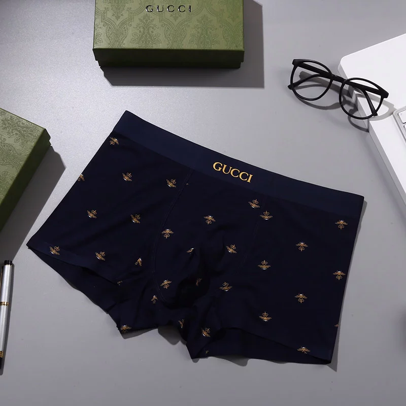 Set of 3 High Quality Seamless Craftsmanship Breathable Soft & Skin-Friendly Modal Fabric Boxers KZ-930010