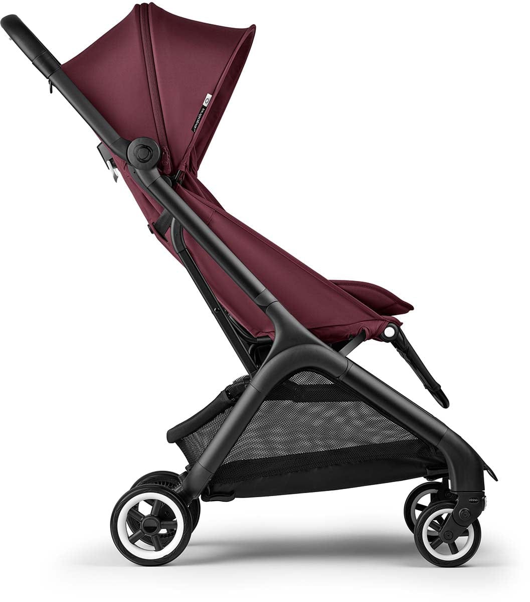 Bugaboo Butterfly 1 Complete Compact Stroller - Black / Dark Cherry / Dark Cherry