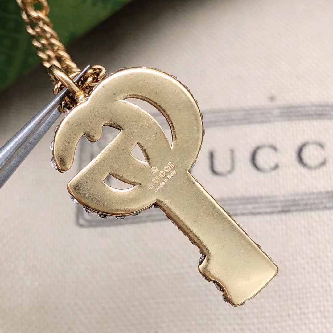 Diamond Key Necklace GGXL-9120012
