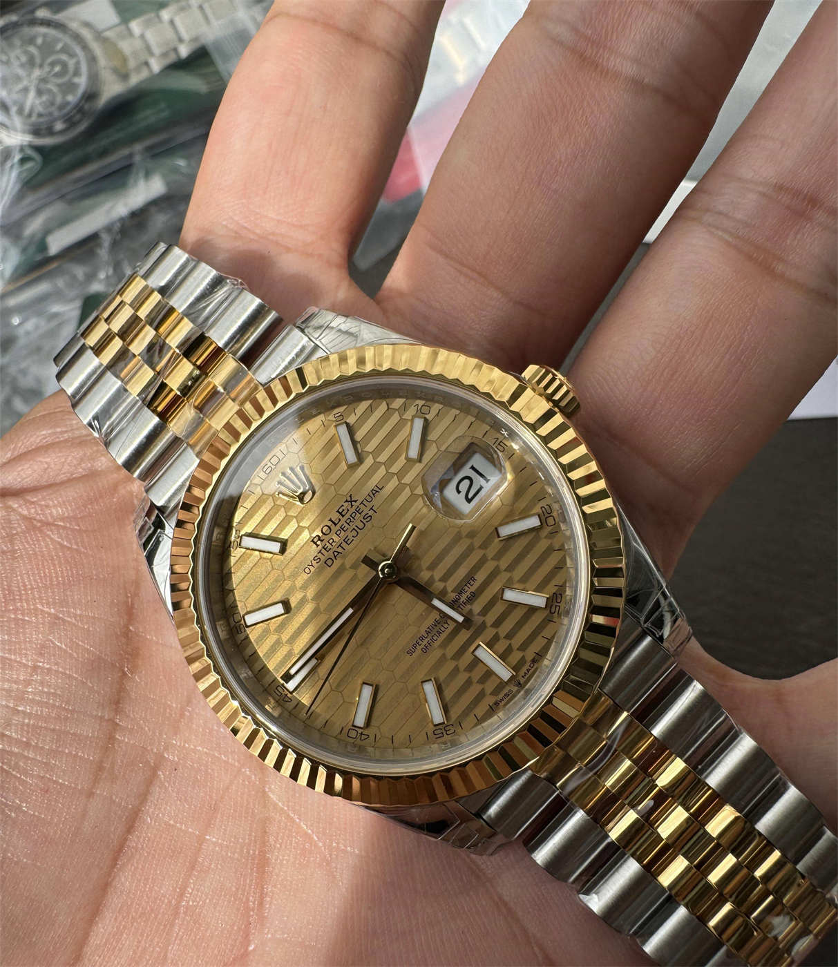 Rolex Datejust 41 Two Tone Replica – VS Factory M126333-0022 with Dandong 3235 Movement