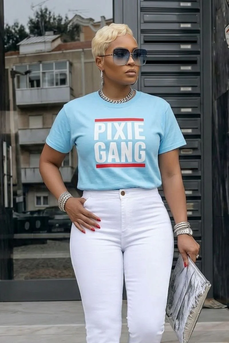 Pixie Gang T-shirt (Sky Blu.)