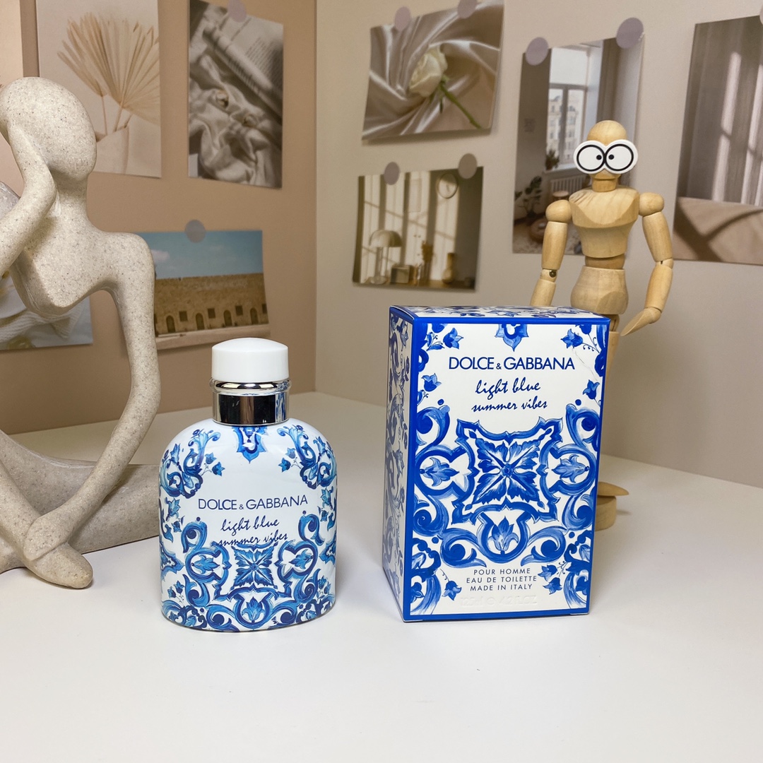 D153：Dolce&Gabbana Light Blue Summer Vibes Eau de Toilette Pour Homme 125ml