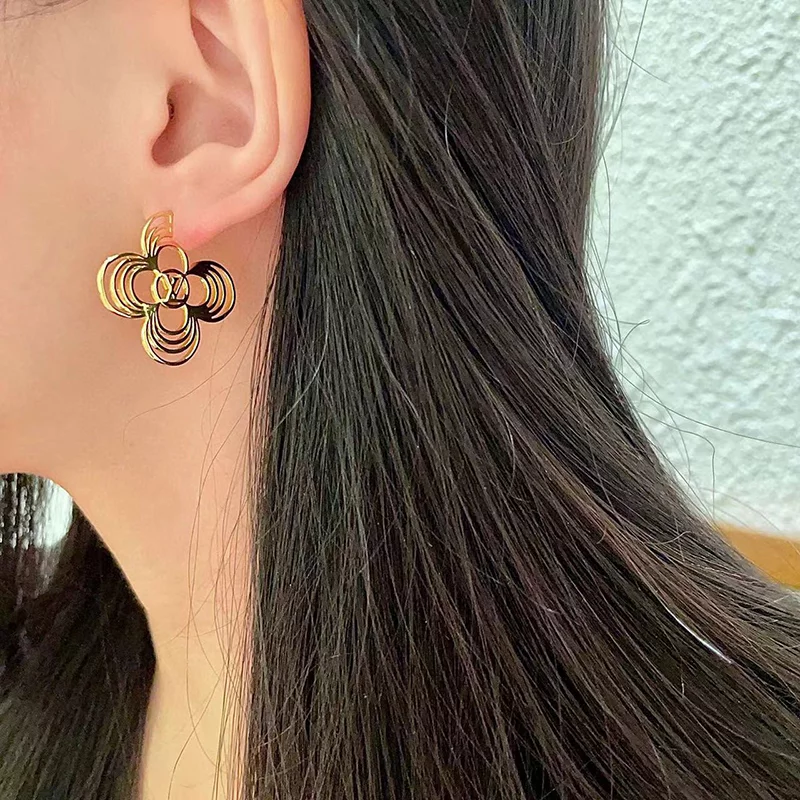 Elegant Flowers Earrings ED-931322