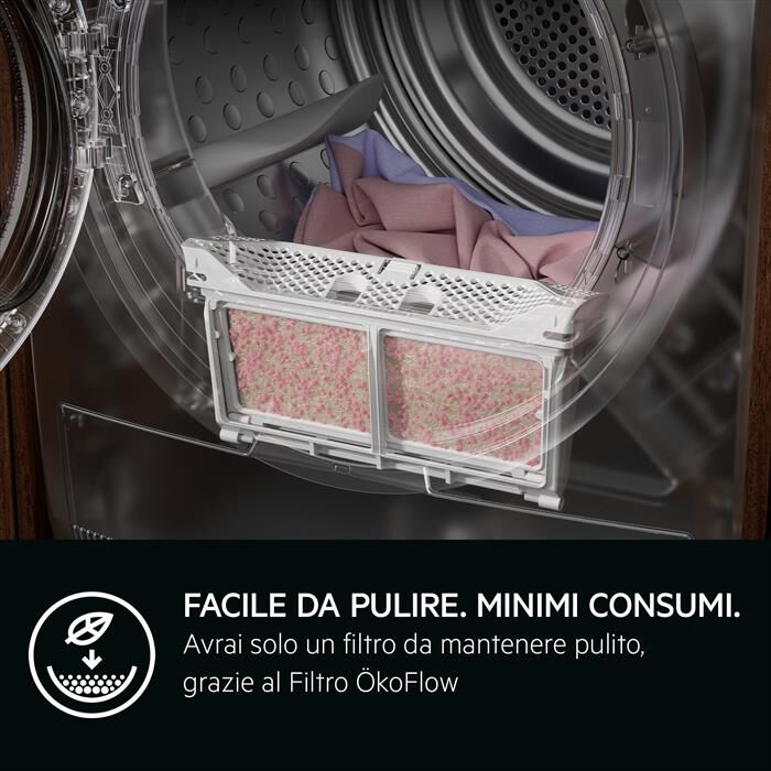 AEG - Asciugatrice TR8HDBG9B 9 Kg Classe B-Bianco