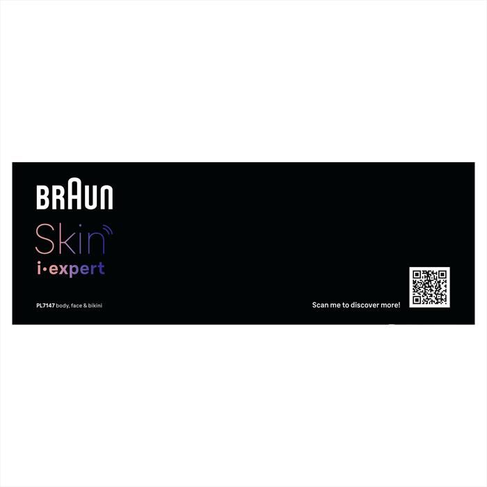 BRAUN - LUCE PULSATA PL7147-BIANCO/BRONZO