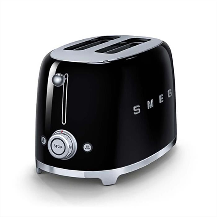 SMEG - Tostapane 50's Style  2x2 fette – TSF01BLEU-nero