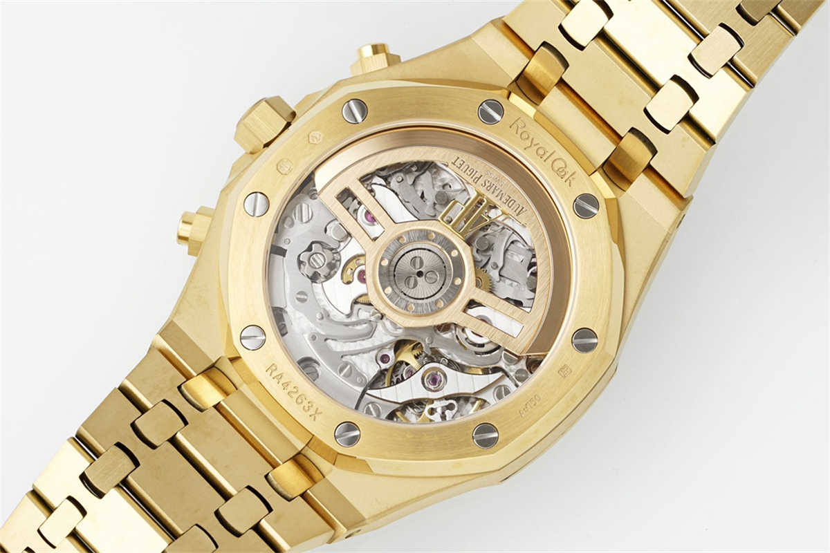 AP 26240BA Replica – Luxury Yellow Gold Royal Oak Chronograph by APS Factory