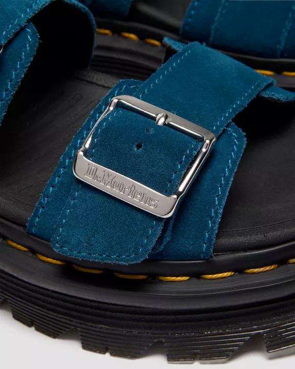 Zebzag Suede Sandals