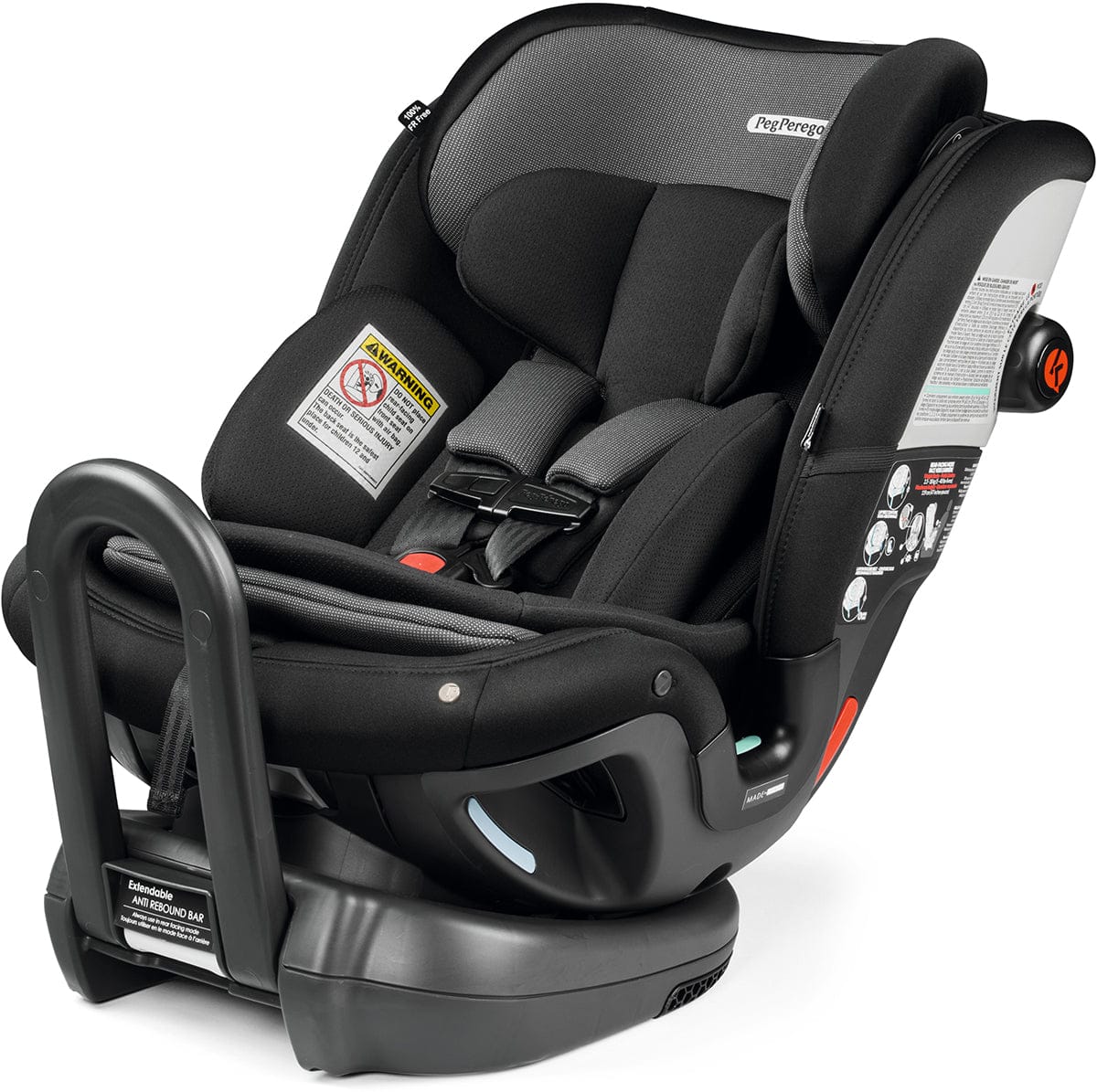PEG Primo Viaggio All In One Convertible Car Seat - Crystal Black
