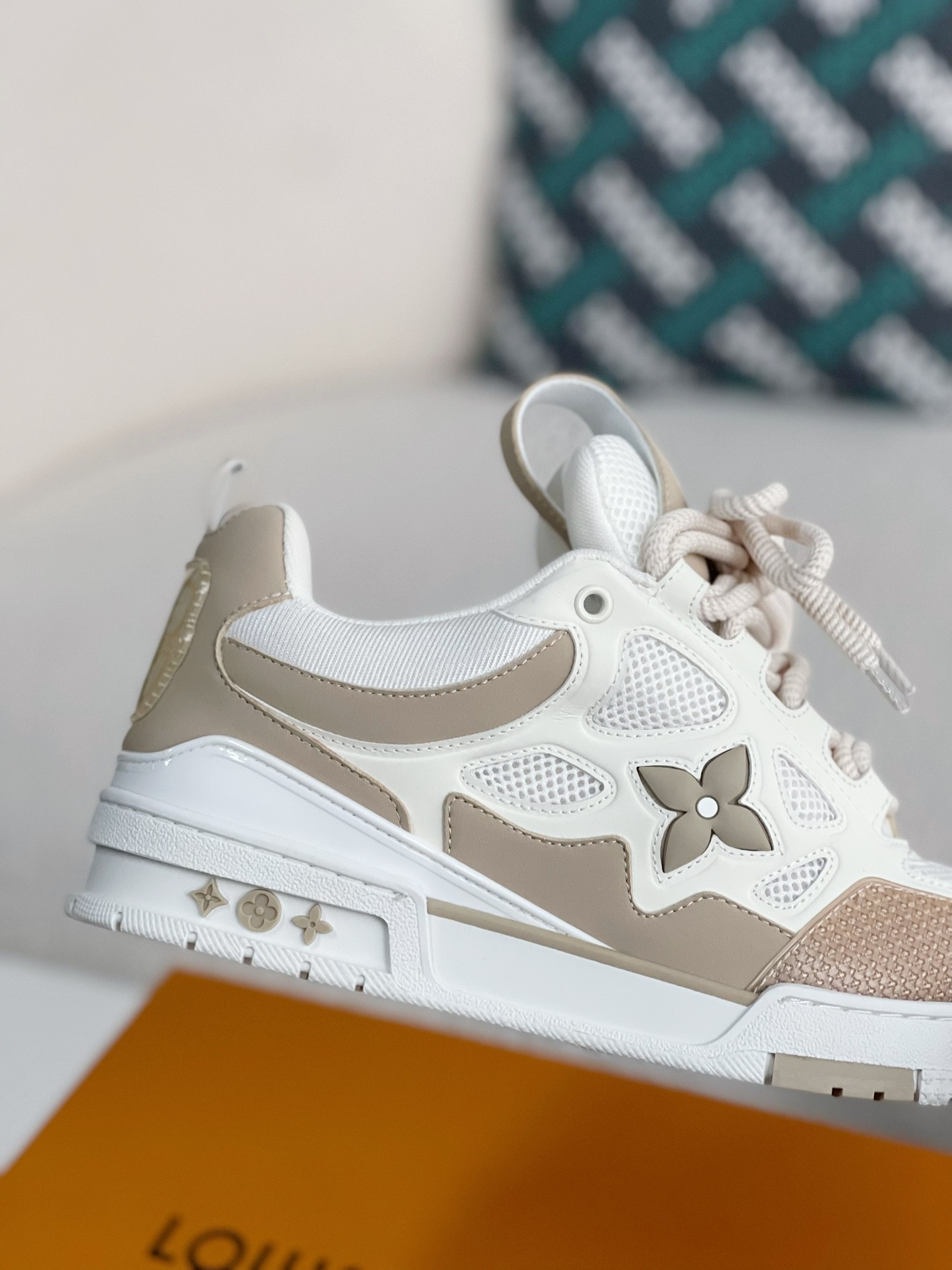 LV Skate Trainers ‘Beige’ – NICE SHOEUS