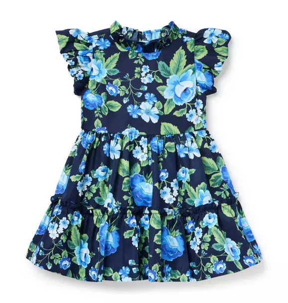 Floral Ruffle Dress