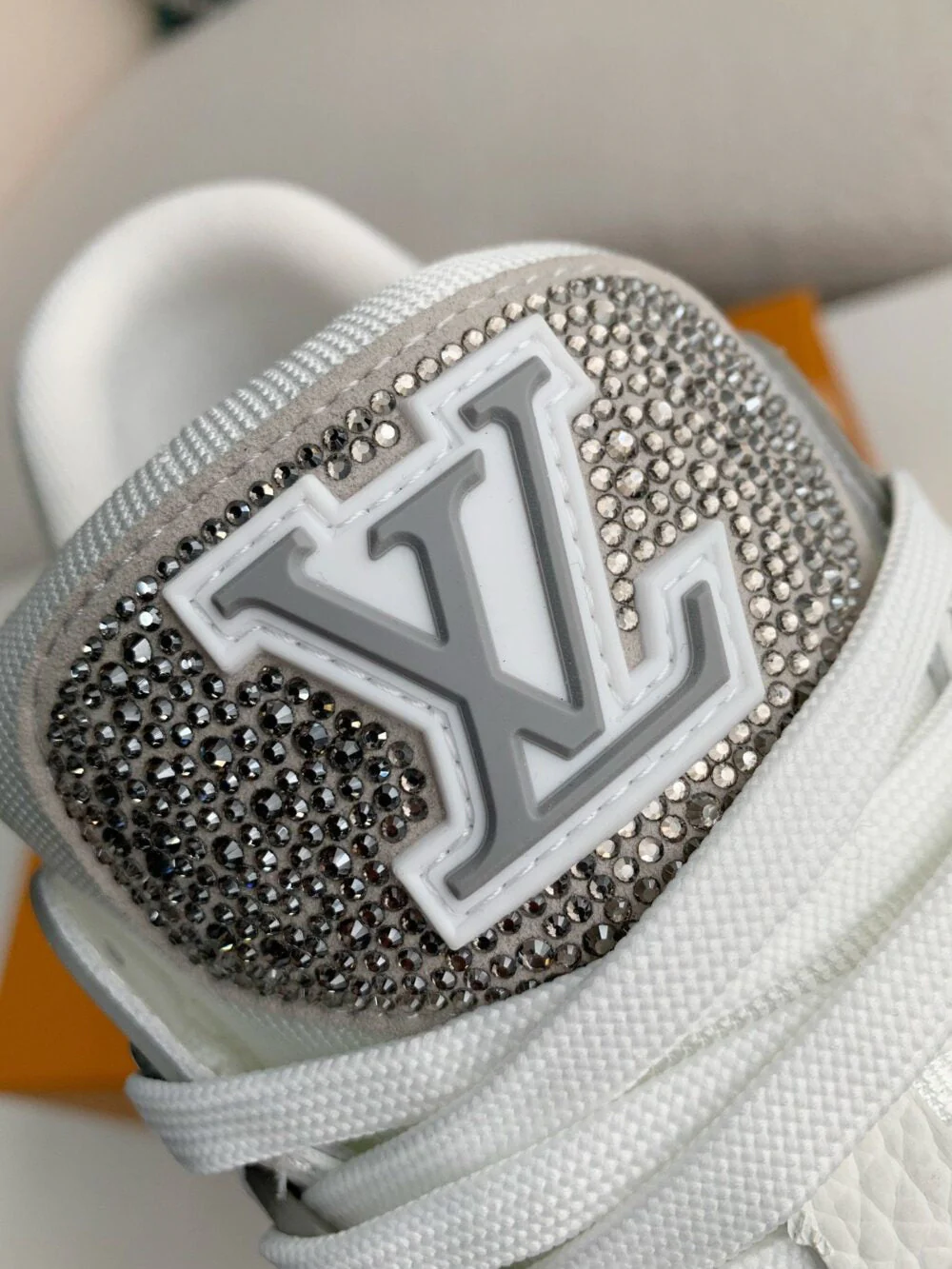 LV  Trainer Sneaker ‘Denim Monogram Grey Diamond’