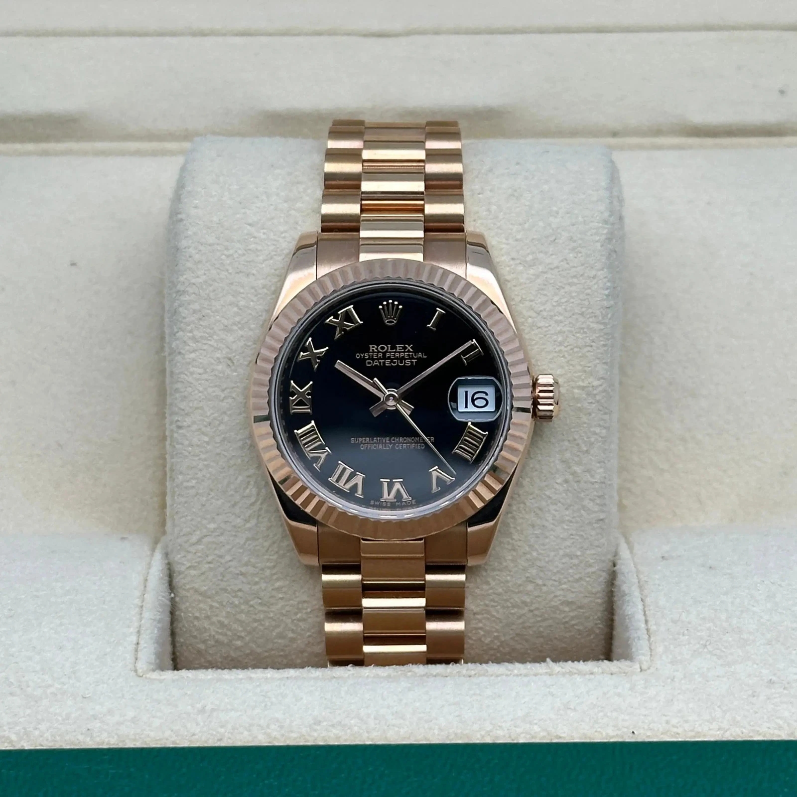 Rolex Datejust m278275-0033 Slate Dial 31mm