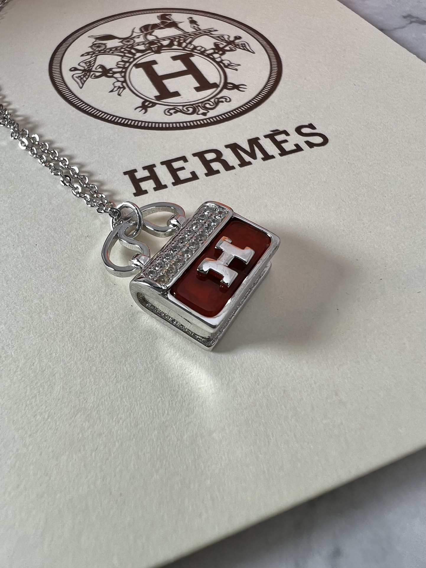 Fashion Bag Pendant Necklace HHXL-912003