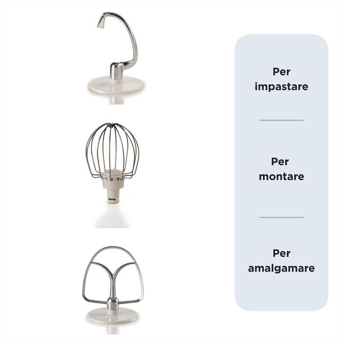ARIETE - 1588 Vintage Impastatrice Planetaria 5,5L-celeste