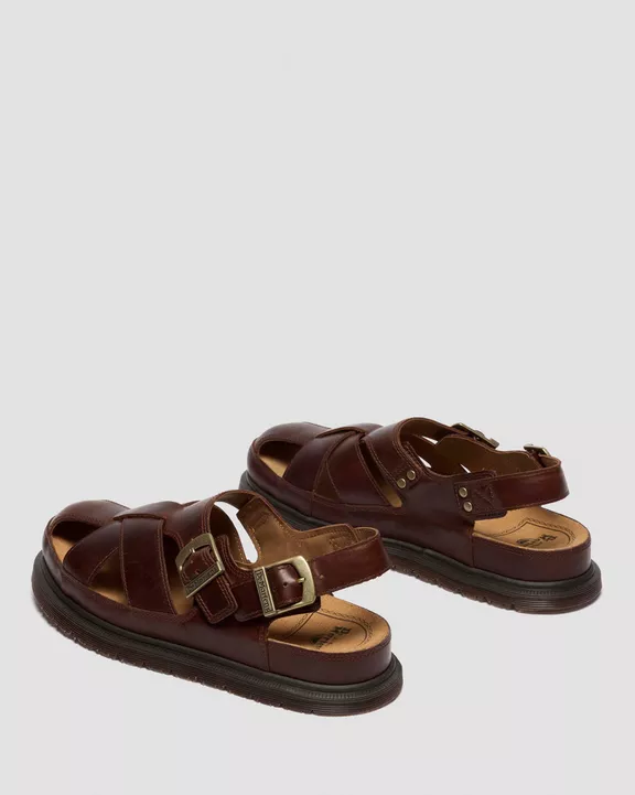 San Fisherman Leather Sandals