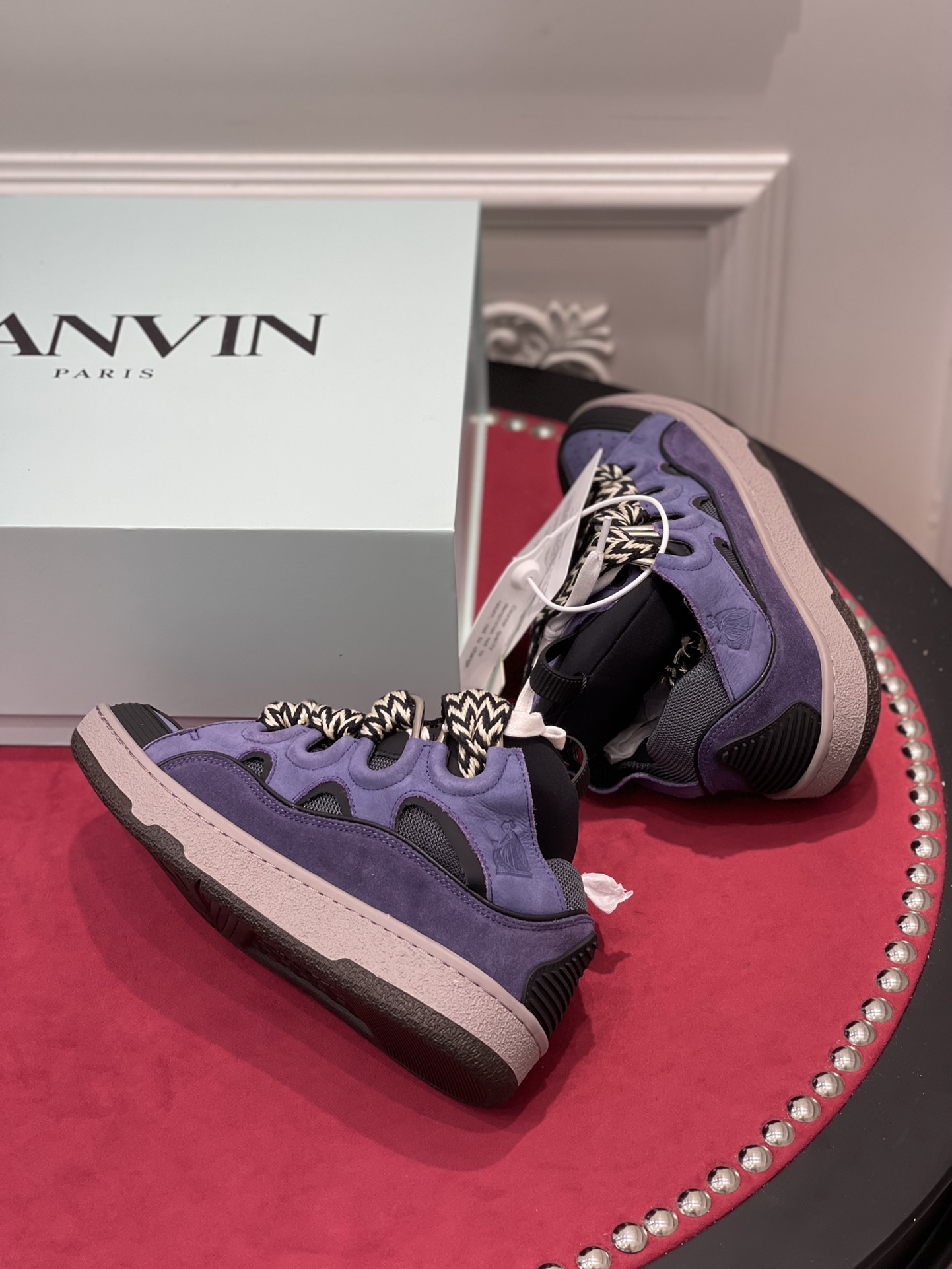 LAN Curb SneakerPurple Black FM-SKRK11-DRAG-E2279