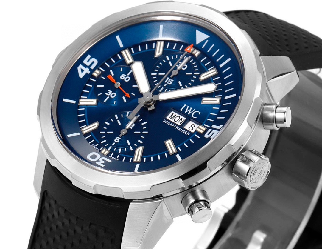IWC Aquatimer Chronograph Replica IW376806 Blue Dial