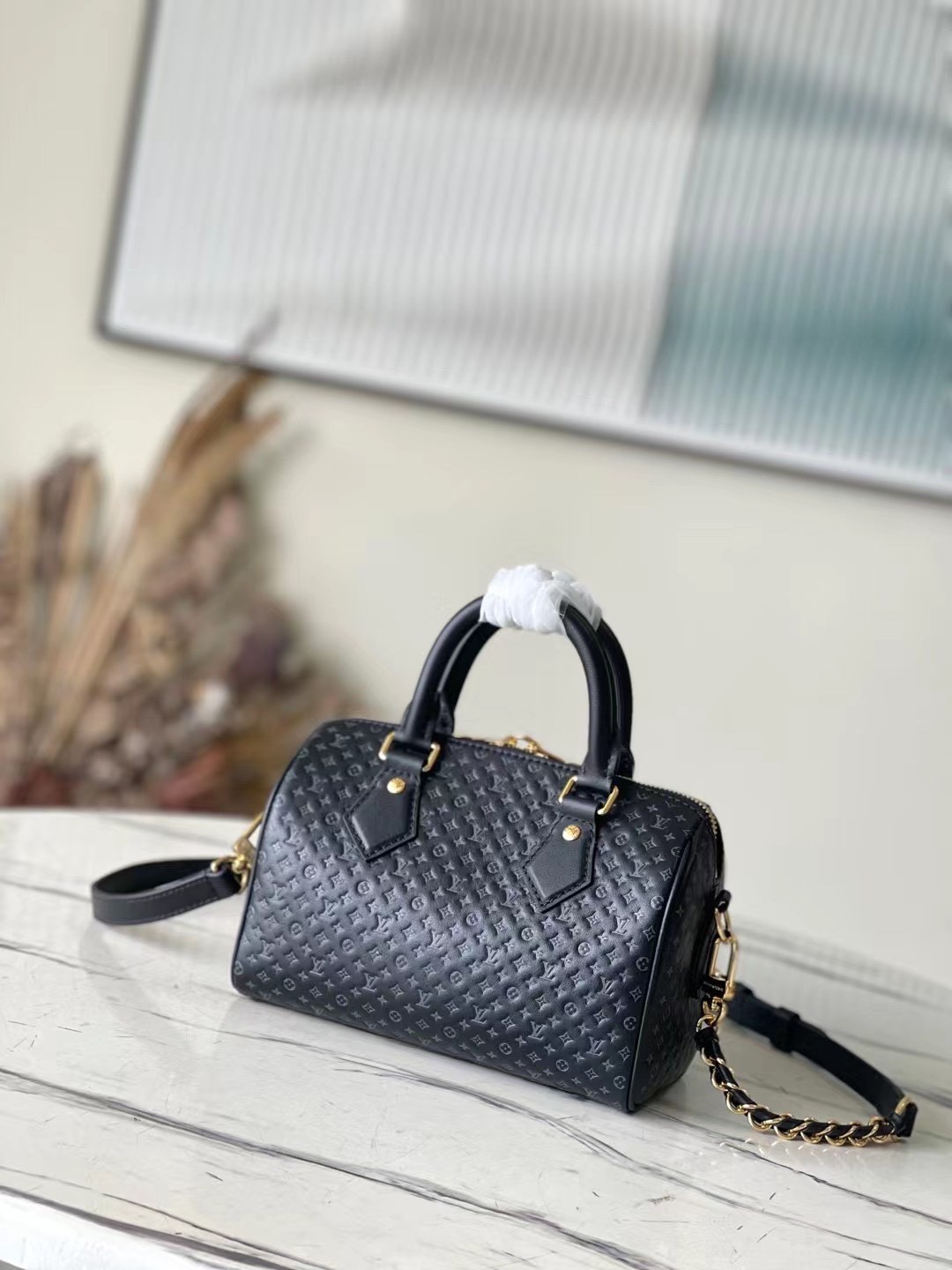 LV Nanogram Speedy 20 M22595 Size：20.5x13.5x12cm