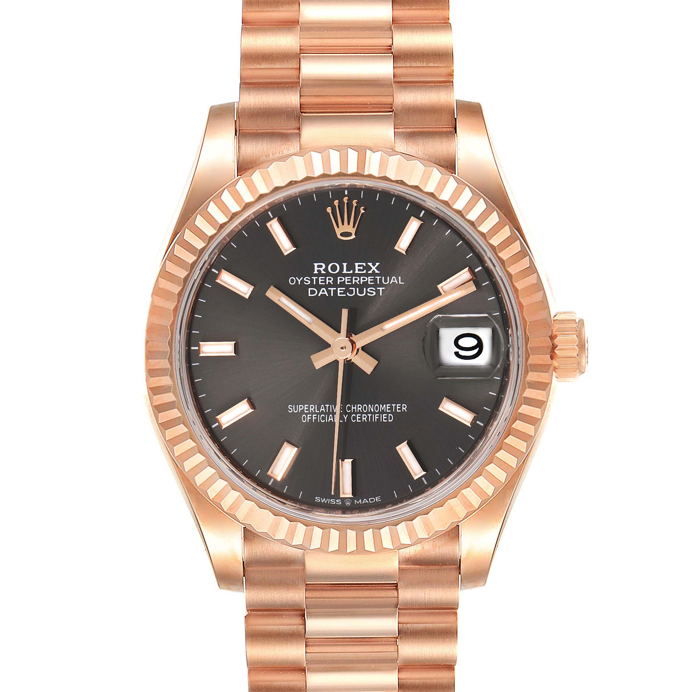 Rolex Datejust m278275-0027 Slate 31mm Dial