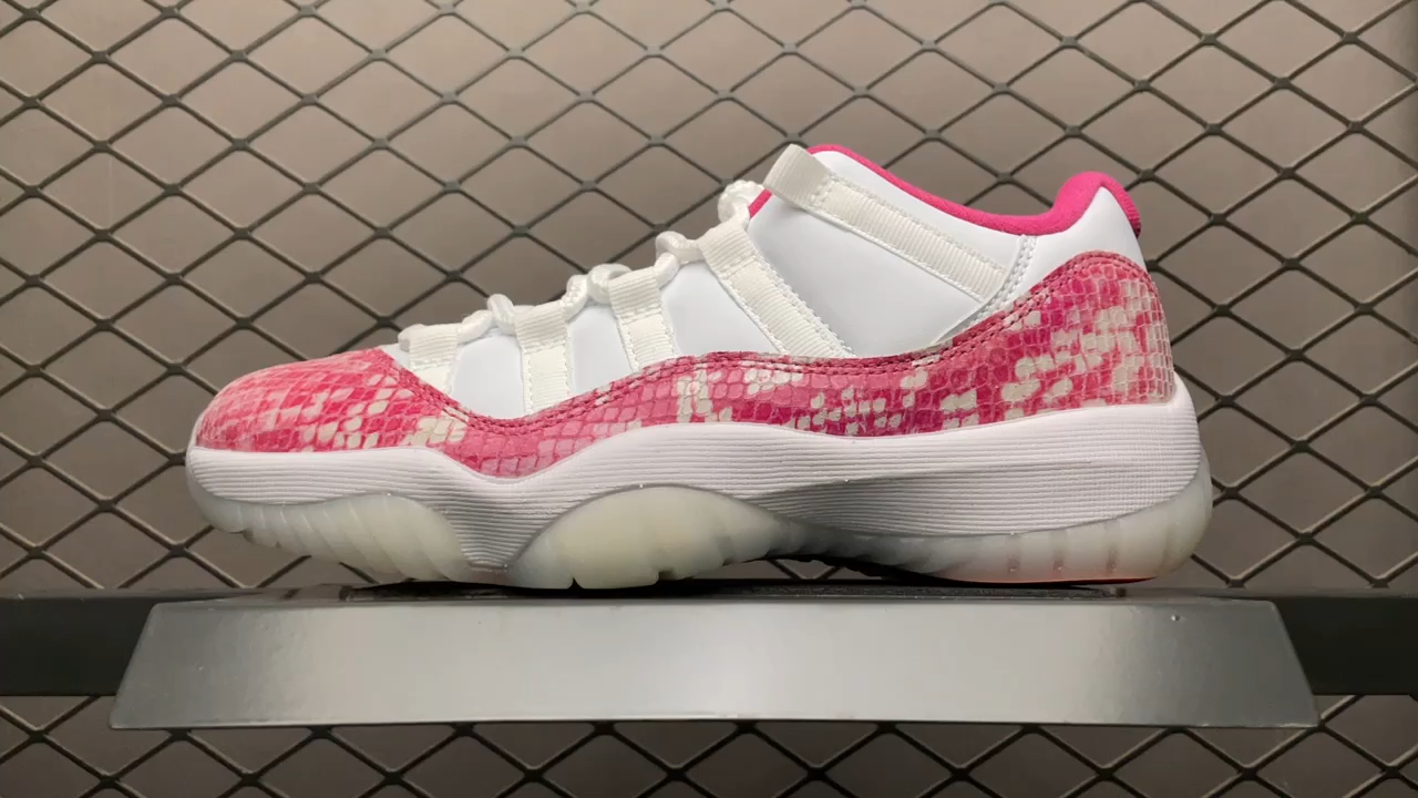 JRD 11 Retro Low Pink Snakeskin AH7860-106