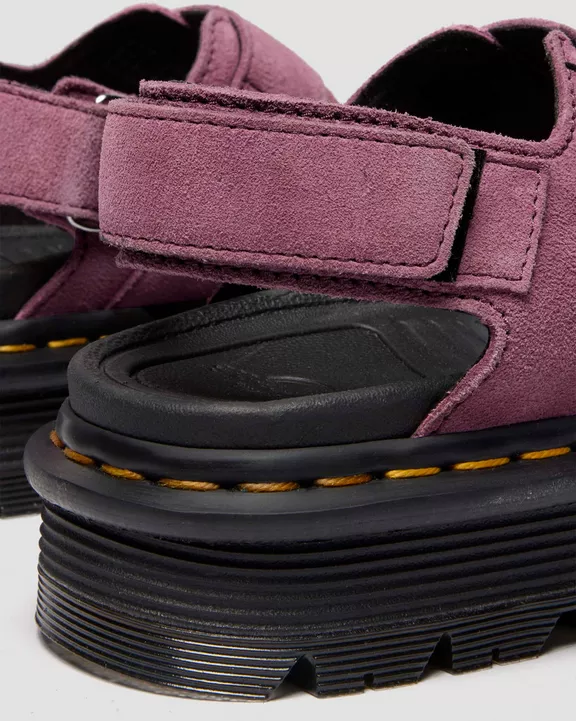 Zebzag Suede Sandals