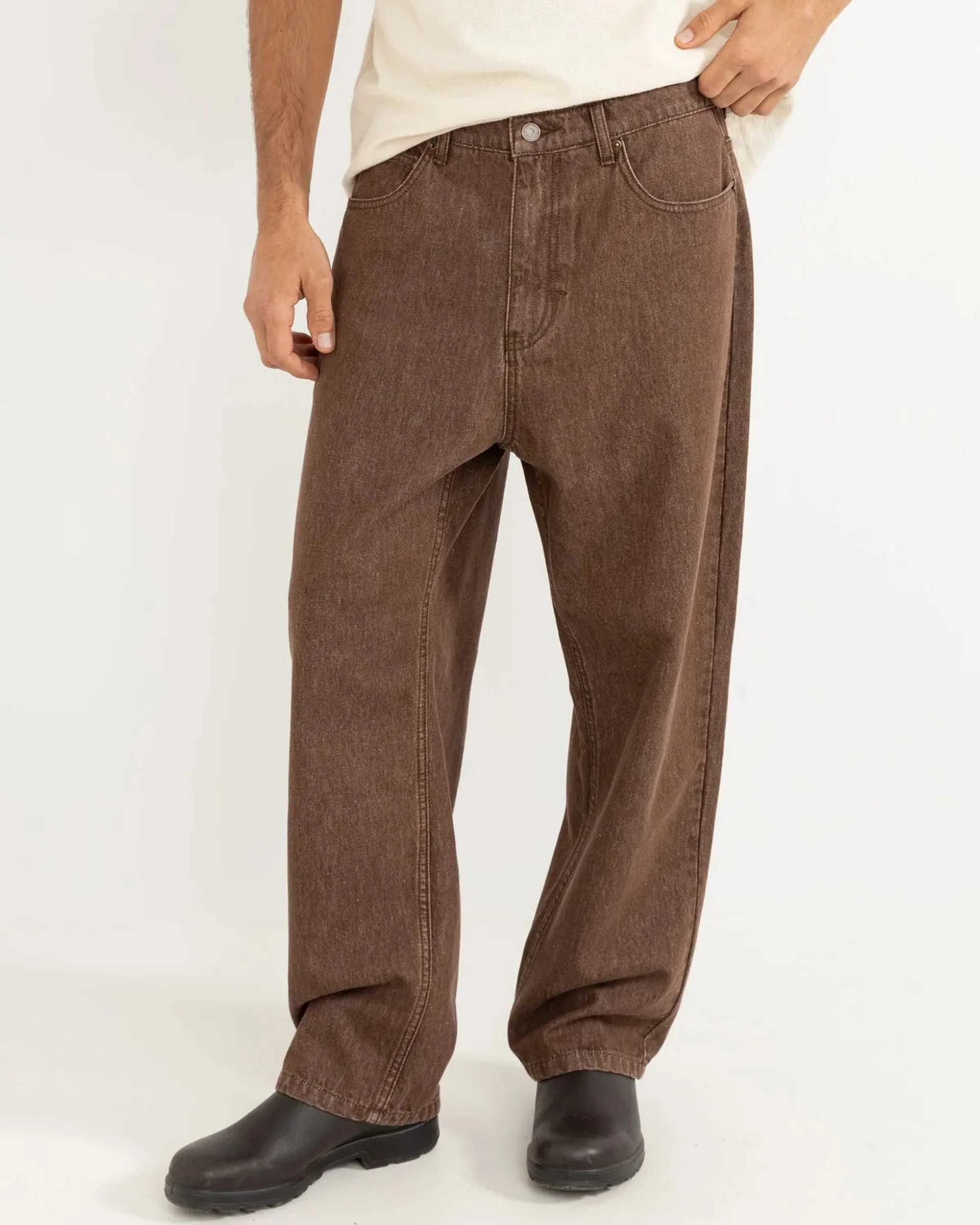 Essential Jean - Washed Brown