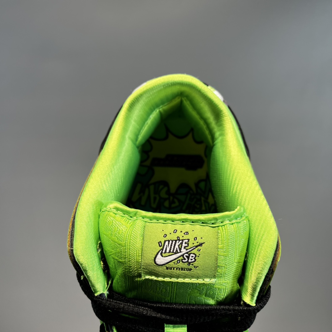 NK SB Dunk Low The Powerpuff Girls Buttercup