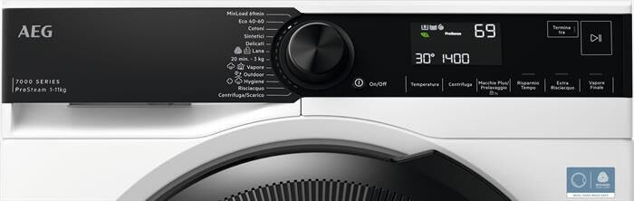 AEG - Lavatrice LR7FH11BGB 11 Kg Classe A-Bianco