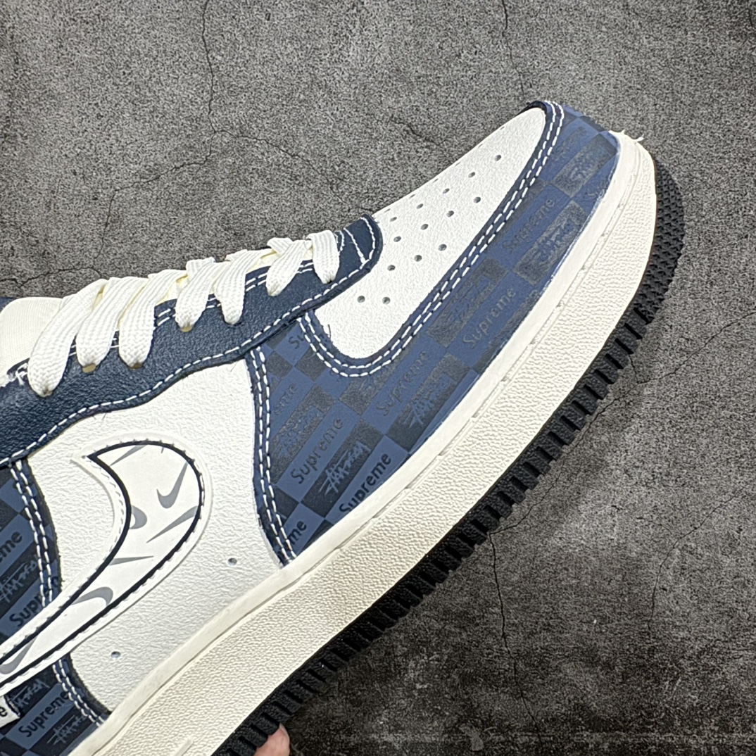 NK Air Force 1 Low x Supreme Multi Fade Logo Blue White NNL24112501